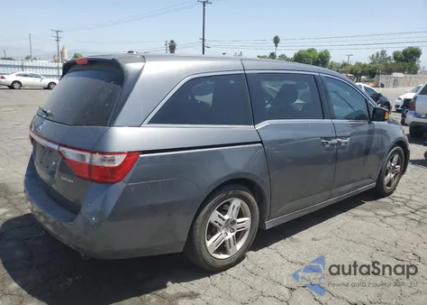 2012 Honda Odyssey Touring из США, поврежденный, VIN 5FNRL5H90CB145950